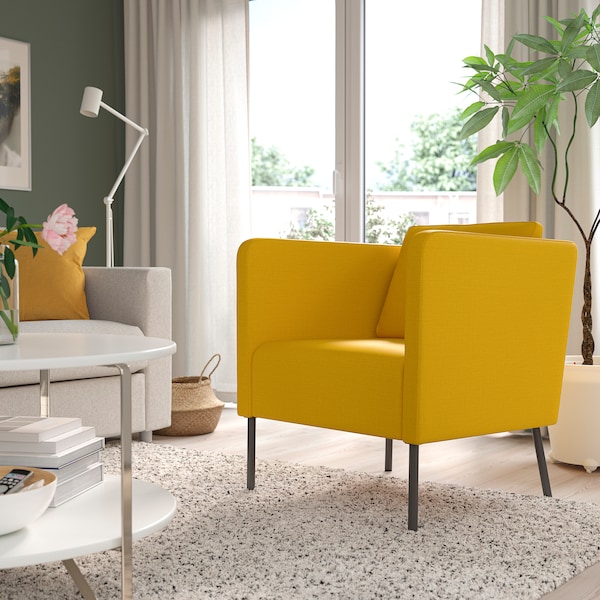 IKEA EKERÖ armchair, Skiftebo yellow , IKEA Sale | 97658REMA