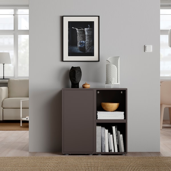 IKEA EKET Cabinet, dark gray, Width: 13  3/4 in Height: 13  3/4 in. Shop today! , IKEA Sale | 69245BQXO