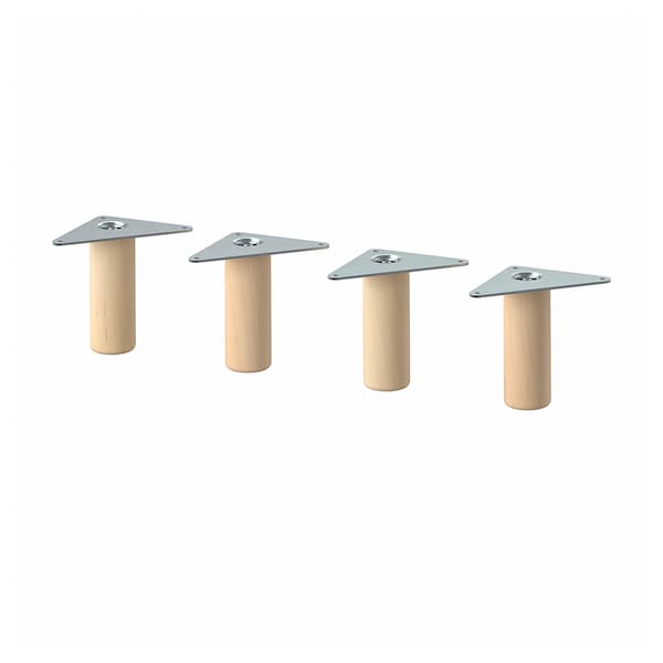 IKEA EKET leg, wood, 3 7/8 in, 4 pack , IKEA Sale | 09452FWVK