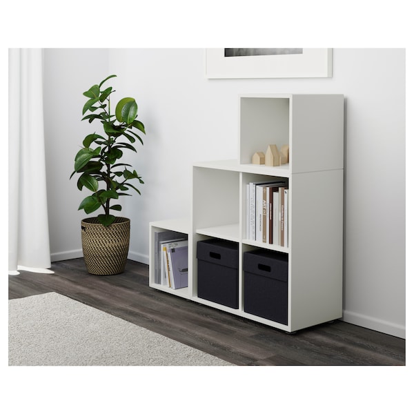 IKEA EKET storage combination with feet, white, 41 3/8x13 3/4x42 1/8 in , IKEA Sale | 28916IXZO