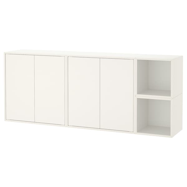 IKEA EKET wall-mounted cabinet combination, white, 68 7/8x13 3/4x27 1/2 in , IKEA Sale | 43256NEGQ