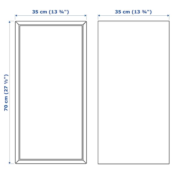 IKEA EKET wall-mounted cabinet combination, white/walnut effect, 68 7/8x13 3/4x27 1/2 in , IKEA Sale | 32648ODTC