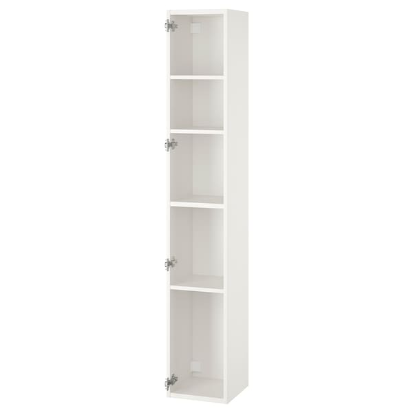 IKEA ENHET High cabinet with 4 shelves, white, 12x12x72 in , IKEA Sale | 41965TPRL