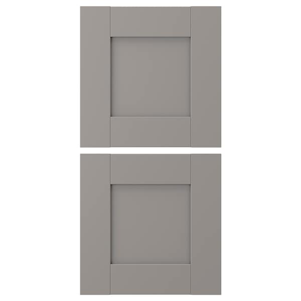 IKEA ENHET drawer front, gray frame, 12x12 in, 2 pack , IKEA Sale | 40583AYML