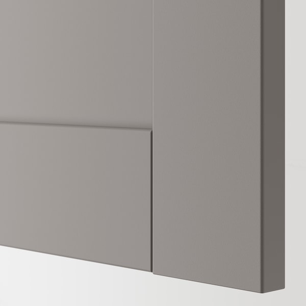 IKEA ENHET drawer front, gray frame, 18x12 in, 2 pack , IKEA Sale | 43659XIWD