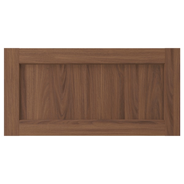 IKEA ENKÖPING drawer front, brown walnut effect, 30x15 in , IKEA Sale | 16827SPLR