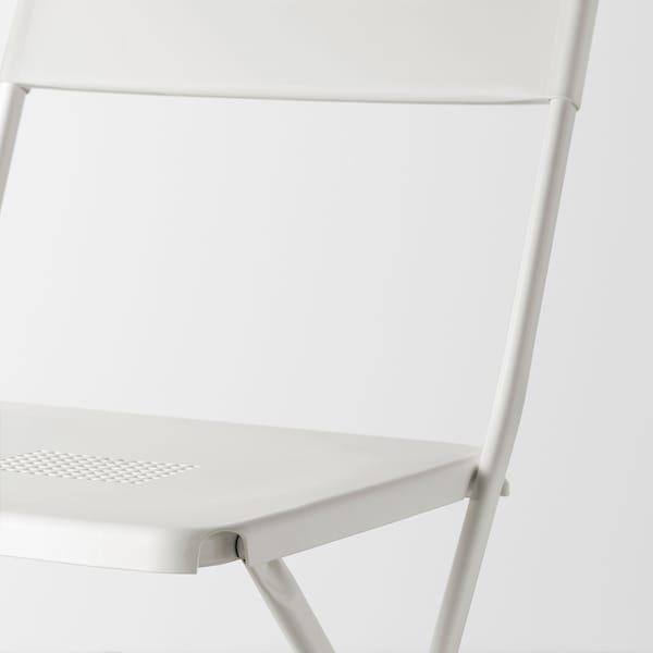 IKEA FEJAN Chair, outdoor, white foldable white , IKEA Sale | 45921ABZN