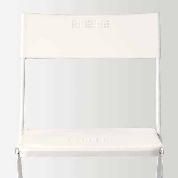 IKEA FEJAN Chair, outdoor, white foldable white , IKEA Sale | 45921ABZN