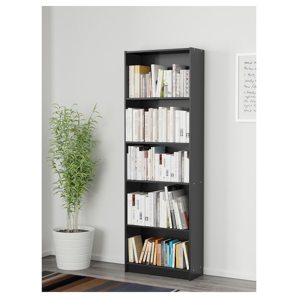 IKEA FINNBY Bookcase, black, 23  5/8x70  7/8 in , IKEA Sale | 36705LQAB