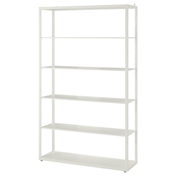 IKEA FJÄLKINGE Shelf unit, white, 46  1/2x76 in , IKEA Sale | 12937WMPN