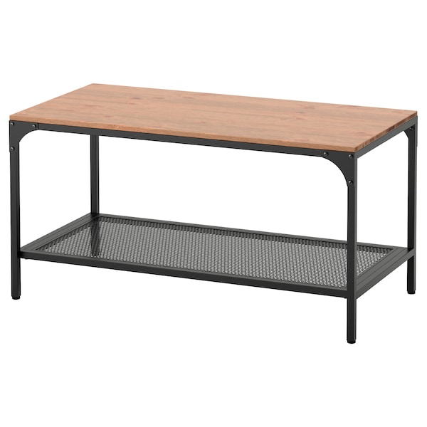 IKEA FJÄLLBO coffee table, black, 35 3/8x18 1/8 in , IKEA Sale | 72809KZWB