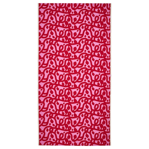 IKEA FLUGBLOMSTER pre-cut fabric, pink, 59x118 in , IKEA Sale | 96214WTRL