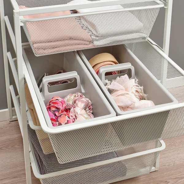 IKEA FÅNGGRÖDA insert with compartments, light gray, 19x7x5 ½ in , IKEA Sale | 50473RDTO