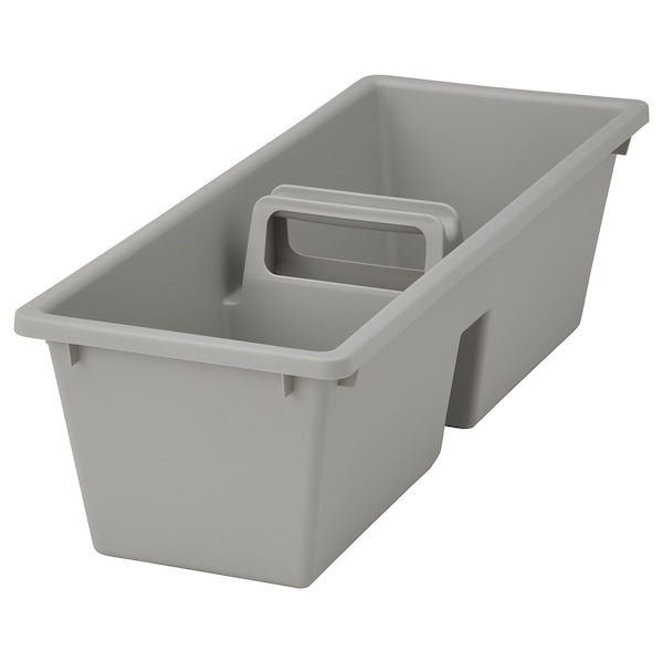 IKEA FÅNGGRÖDA insert with compartments, light gray, 19x7x5 ½ in , IKEA Sale | 50473RDTO