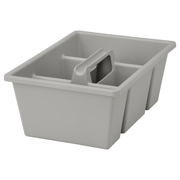 IKEA FÅNGGRÖDA insert with compartments, light gray, 13 ¾x9 ½x5 ½ in , IKEA Sale | 13807GBPM