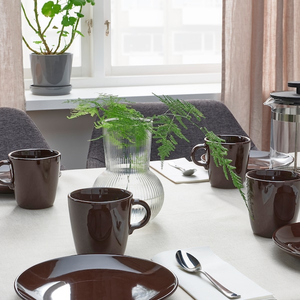 IKEA FÄRGKLAR mug, glossy brown, 13 oz , IKEA Sale | 74069LAXU