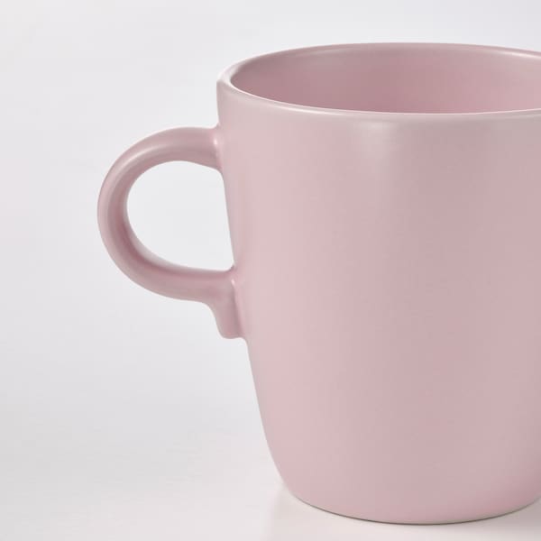 IKEA FÄRGKLAR mug, matte light pink, 13 oz , IKEA Sale | 59182JUYB