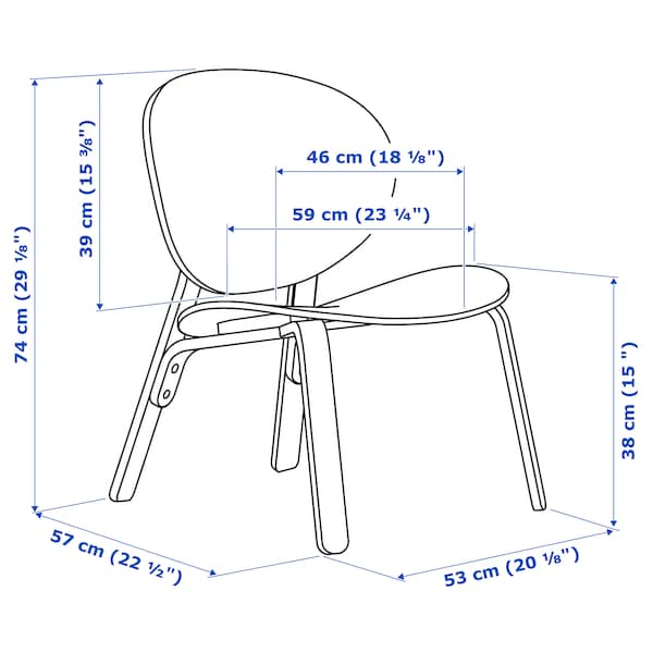 IKEA FRÖSET chair, red stained oak veneer , IKEA Sale | 35469MGYO