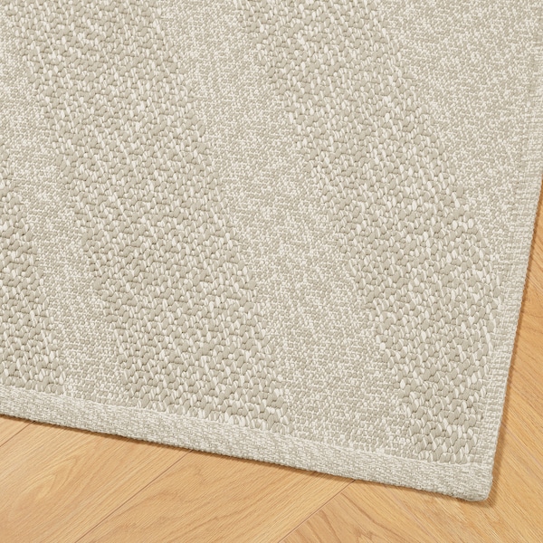 IKEA FULLMAKT rug flatwoven, in/outdoor, beige/mélange, 7'10 inx9'10 in , IKEA Sale | 67403AFJK