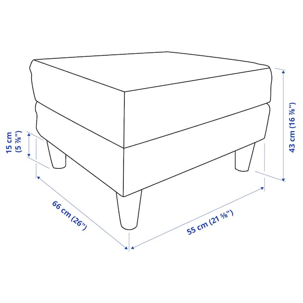 IKEA GAMMALBYN ottoman, beige , IKEA Sale | 71306NFAJ