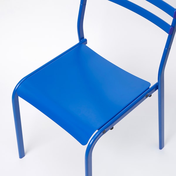 IKEA GENESÖN chair, metal/blue , IKEA Sale | 25780UOGH