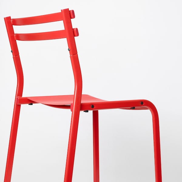 IKEA GENESÖN chair, metal/red , IKEA Sale | 87152YAVW