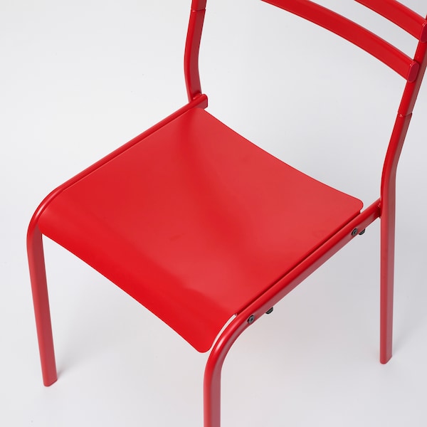 IKEA GENESÖN chair, metal/red , IKEA Sale | 87152YAVW