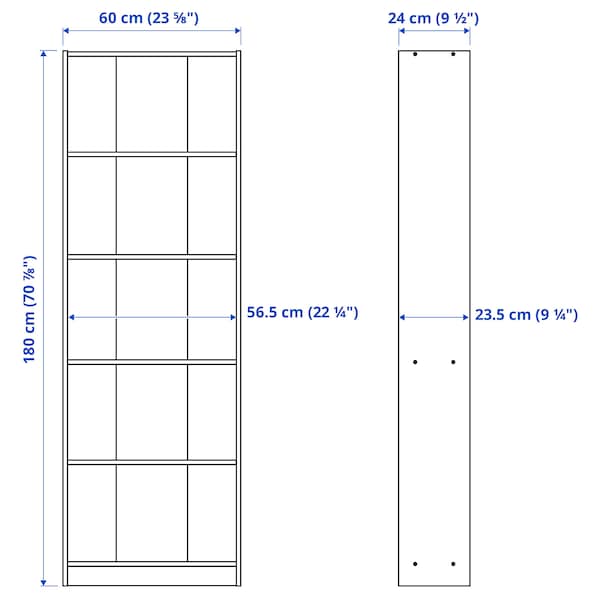 IKEA GERSBY bookcase, white, 23 5/8x70 7/8 in , IKEA Sale | 91086ULZQ