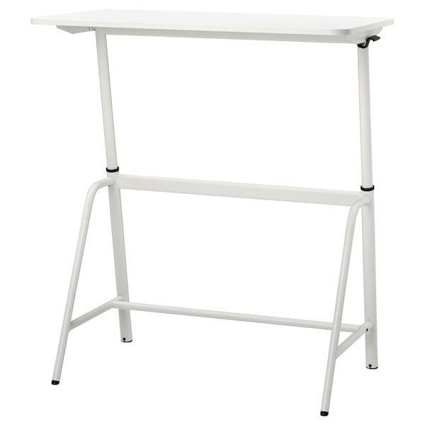 IKEA GLADHÖJDEN desk sit/stand, white, 39 3/8x23 5/8 in , IKEA Sale | 90685ROVW