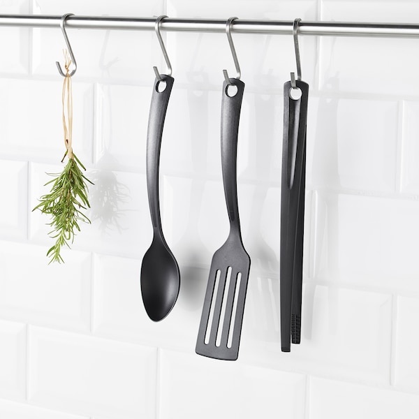 IKEA GNARP 3-piece kitchen utensil set, black , IKEA Sale | 67852EGTU