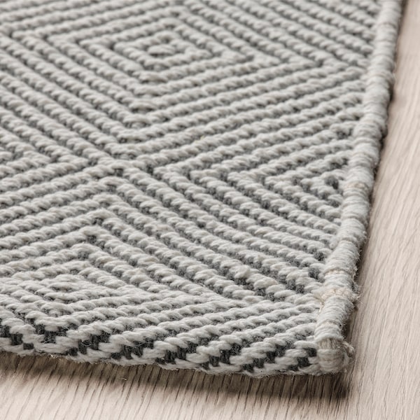 IKEA GÅNGVÄG rug, flatwoven, gray, 5'7 inx7'10 in , IKEA Sale | 13725TVPS