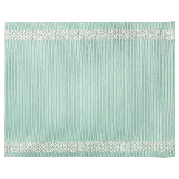 IKEA GOKVÄLLÅ place mat, light blue, 14x18 in , IKEA Sale | 86407ISGL