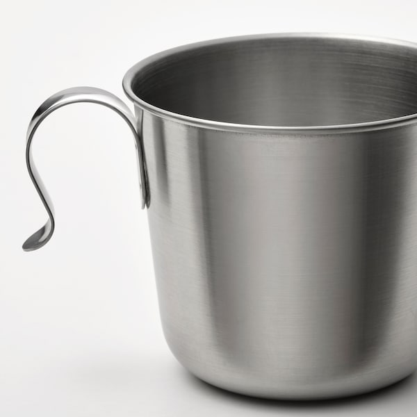 IKEA GRILLTIDER mug, stainless steel, 11 oz, 2 pack , IKEA Sale | 47239JZKP