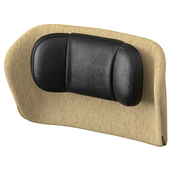 IKEA GRÖNFJÄLL headrest, Letafors yellow-brown/black , IKEA Sale | 94237EQOR