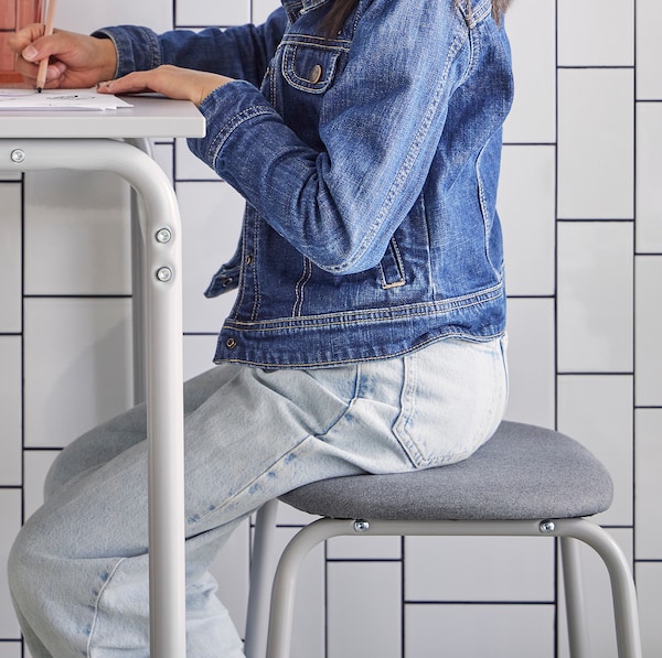 IKEA GRÅSALA bar stool, gray, 29 1/2 in , IKEA Sale | 20916WDOB