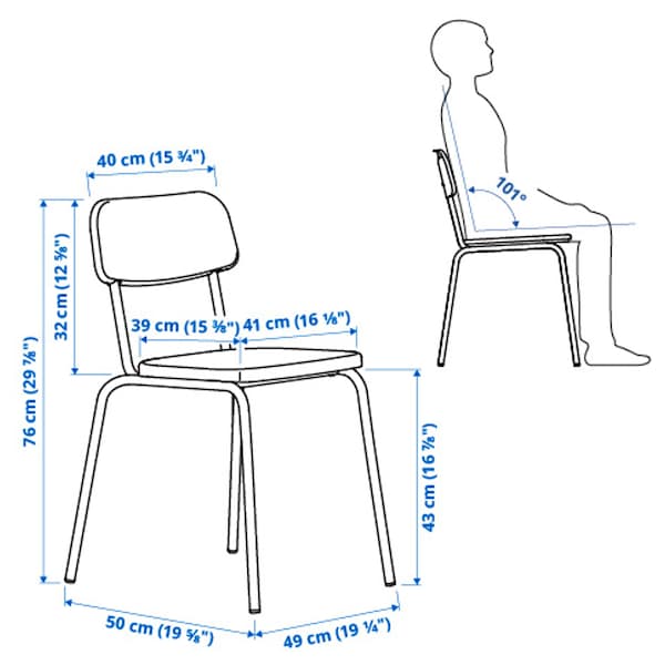 IKEA GRÅSALA chair, gray , IKEA Sale | 76823BFSJ