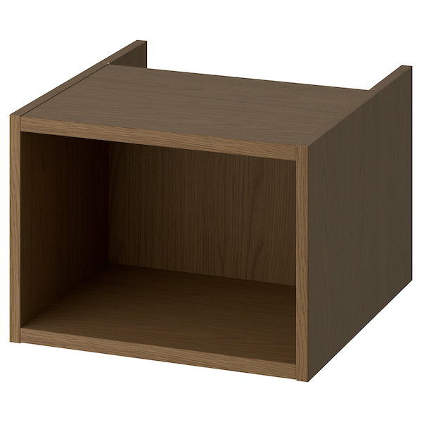 IKEA HAGAÅN open cabinet, brown oak effect, 18x21x13 in , IKEA Sale | 13470BMQJ