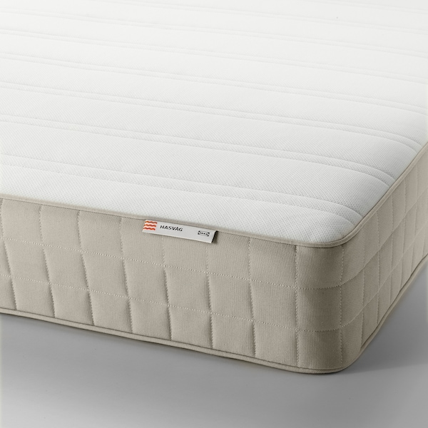 IKEA HASVÅG spring mattress, medium firm/beige, Full , IKEA Sale | 43018BPJR