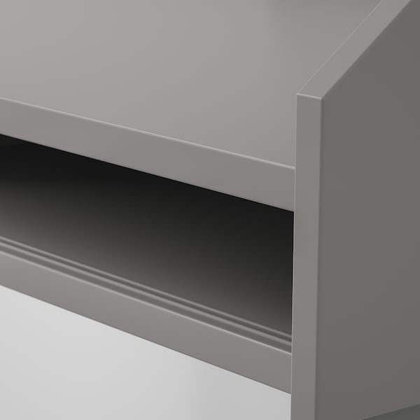 IKEA HAUGA desk, gray, 39 3/8x17 7/8 in , IKEA Sale | 04751VXSU