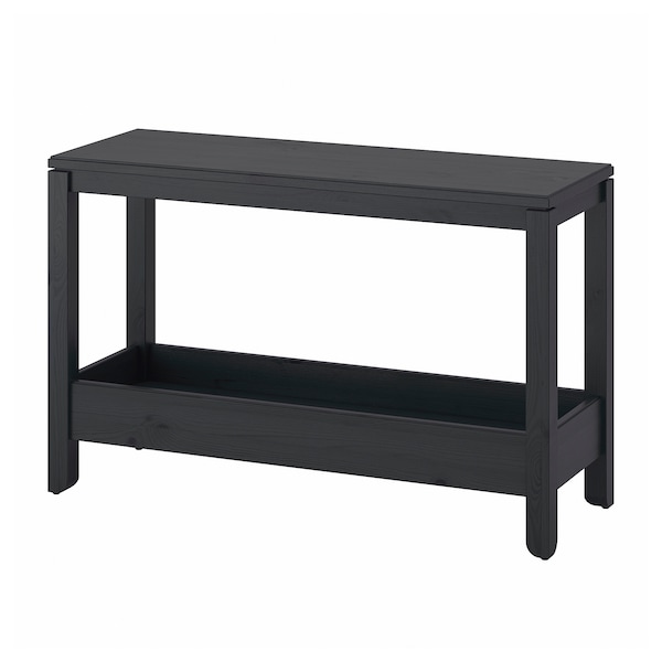 IKEA HAVSTA console table, black, 39 3/8x13 3/4x24 3/4 in , IKEA Sale | 46301MKNO