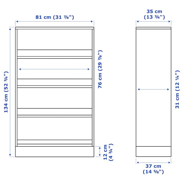 IKEA HAVSTA shelf unit, black, 31 7/8x13 3/4x48 3/8 in , IKEA Sale | 62318IEMH