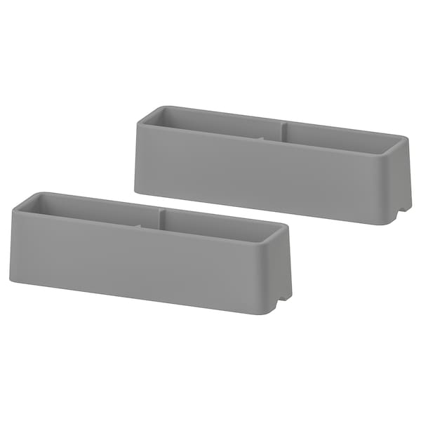 IKEA HEJNE end cap, gray, 2 pack , IKEA Sale | 23517PFAC