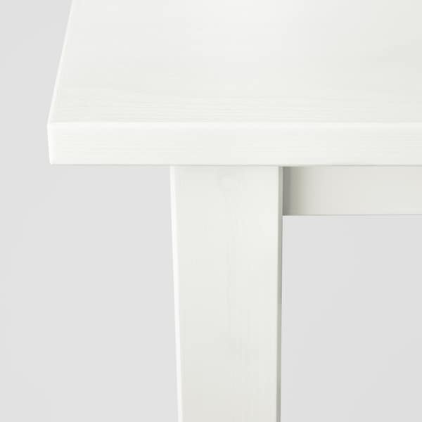 IKEA HEMNES Coffee table, white stain white, 35  3/8x35  3/8 in , IKEA Sale | 80425ZOUB