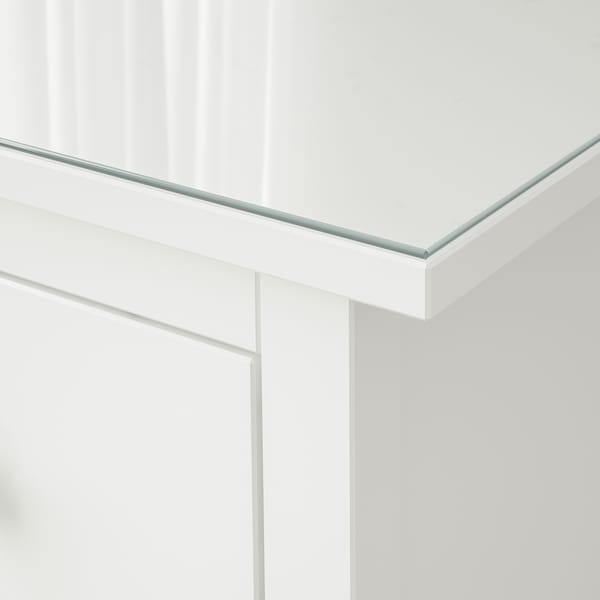 IKEA HEMNES Glass top, transparent, 21  1/4x15 in , IKEA Sale | 57342CSXW