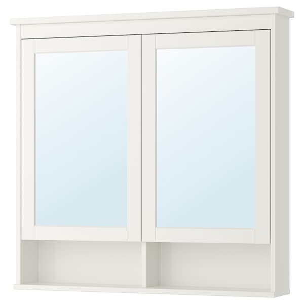 IKEA HEMNES mirror cabinet with 2 doors, white, 40 1/2x6 1/4x38 5/8 in , IKEA Sale | 13926QKIT