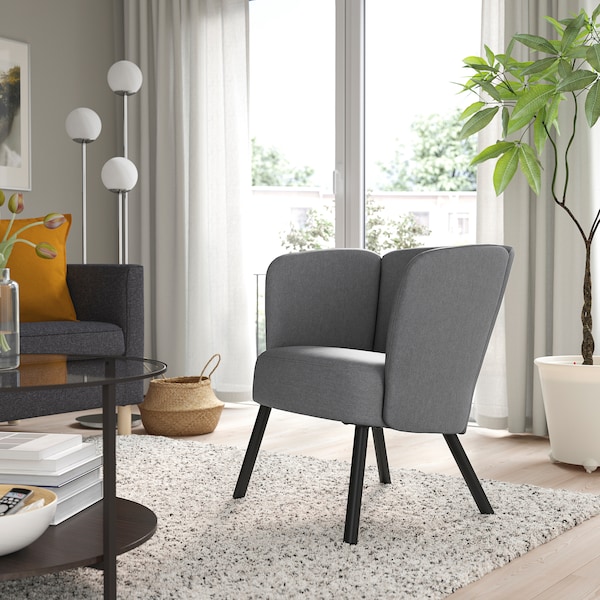 IKEA HERRÅKRA armchair, Vissle gray , IKEA Sale | 12643ZNAJ