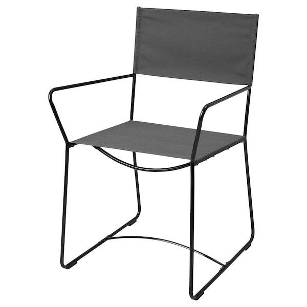 IKEA HÖGALT chair, black/Älvsborg dark gray , IKEA Sale | 87309LBXM