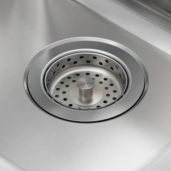 IKEA HILLESJÖN double bowl top mount sink, stainless steel, 29 1/2x18 1/8 in , IKEA Sale | 34529XOQI