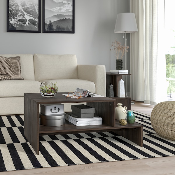 IKEA HOLMERUD coffee table, dark brown, 35 3/8x21 5/8 in , IKEA Sale | 42015ECXO