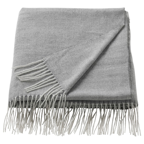 IKEA HOLMVI throw, gray, 47x63 in , IKEA Sale | 81790XRYN